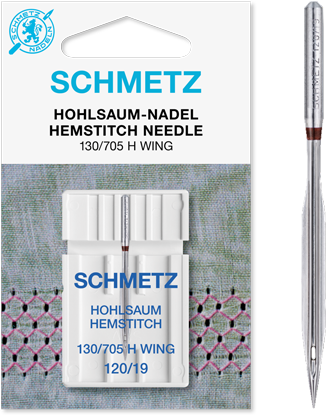 Schmetz Hohlsaum-Nadel 130/705 H WING