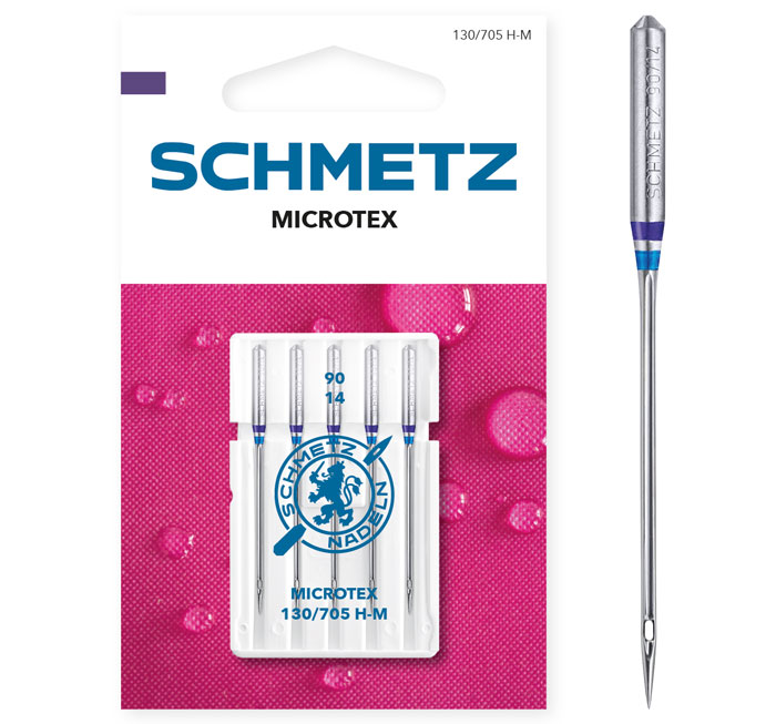 Schmetz Microtex Nadeln 5er Pack Stärke 90